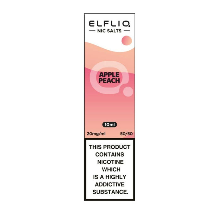 Apple Peach 10ml Elfliq Nic Salt E-Liquid by Elf Bar