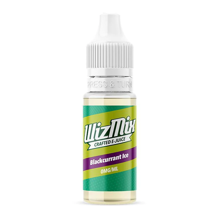 Blackcurrant Ice 10ml E-Liquid By Wizmix