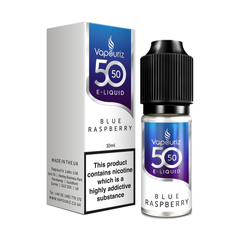 Blue Raspberry 50/50 10ml E-Liquid By Vapouriz