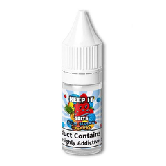 Blue Slushie Tropical 10ml Nic Salt E-Liquid by Keep It 100
