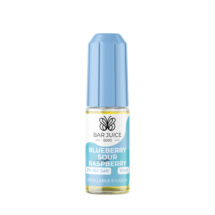 Blueberry Sour Raspberry 10ml Nic Salt E-Liquid Bar Juice 5000