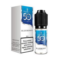 Blue Berry 50/50 10ml E-Liquid By Vapouriz