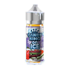 Strawberry Watermelon Bubblegum On Ice 120ml Shortfill E-Liquid by Candy King