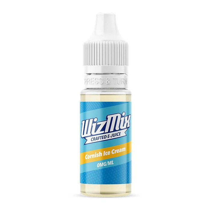 Cornish Ice Cream 10ml E-Liquid By Wizmix