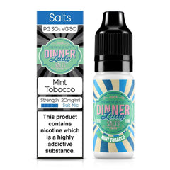 Mint Tobacco 10ml Nic Salt E-Liquid By Dinner Lady