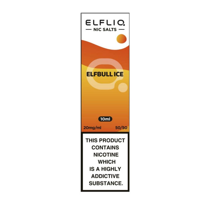Elfbull Ice 10ml Elfliq Nic Salt E-Liquid by Elf Bar