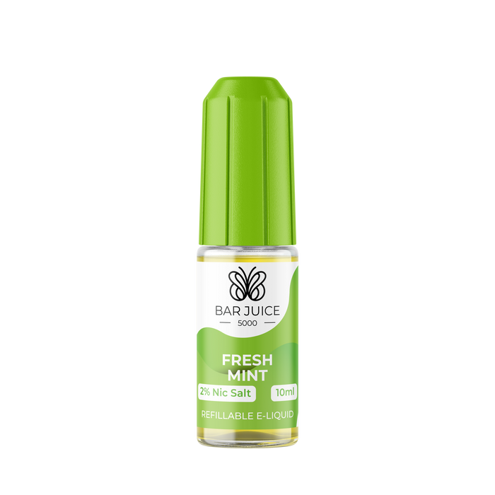 Fresh Mint 10ml Nic Salt E-Liquid by Bar Juice 5000