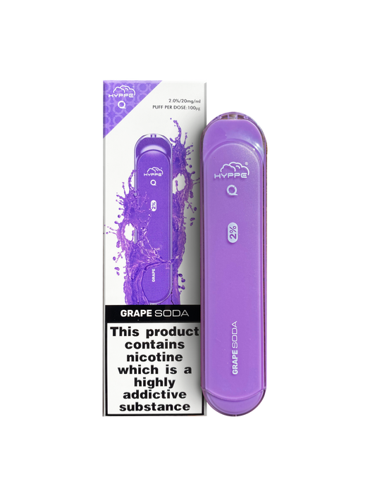 HYPPE Q 600 Puffs Disposable Vape Pod Kit Device