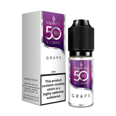 Grape 50/50 10ml E-Liquid By Vapouriz