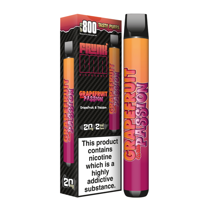 Frunk Bar 800 Puff Disposable Vape Pod Kit