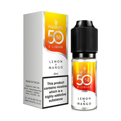 Lemon & Mango 50/50 10ml E-Liquid By Vapouriz