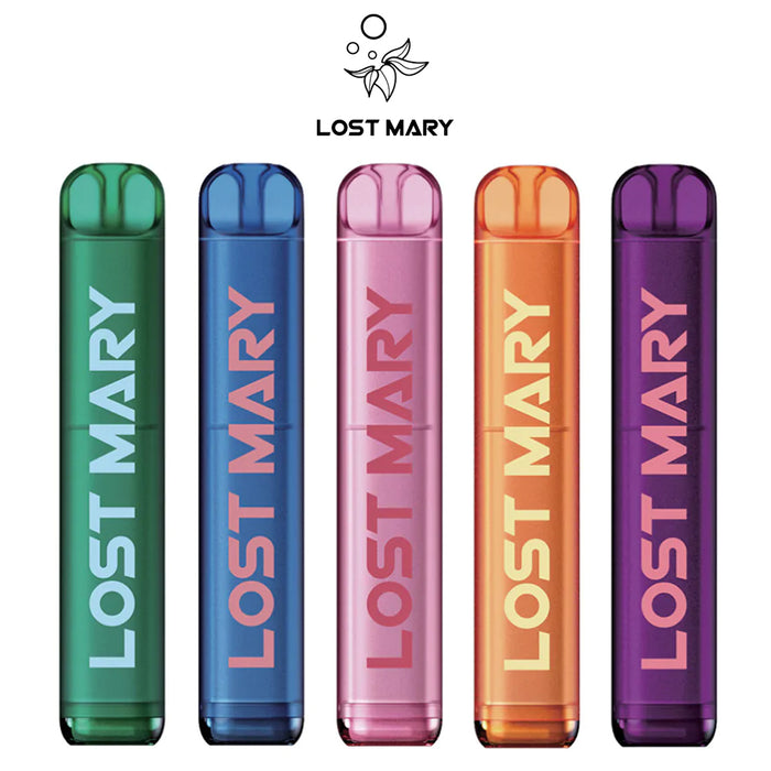 Lost Mary AM600 Disposable Bar 600 Puff Vape Nic Salt 20mg