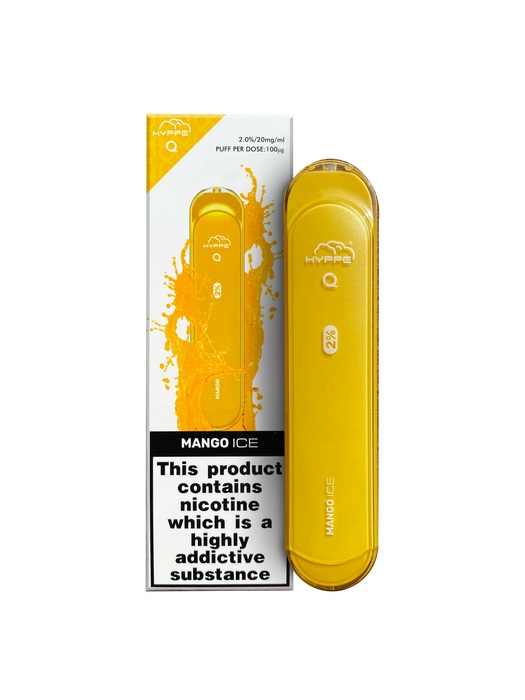 HYPPE Q 600 Puffs Disposable Vape Pod Kit Device