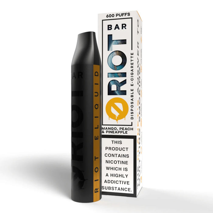 Riot Bar 600 puff Disposable Vape 2ML Nic Salt | Riot Squad