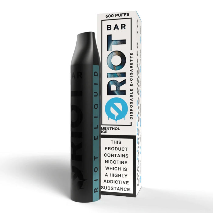 Riot Bar 600 puff Disposable Vape 2ML Nic Salt | Riot Squad