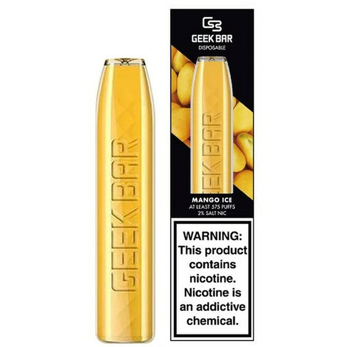 Geek Bar 575+ Puffs Disposable 20mg Nic Salt Vape Pod Device
