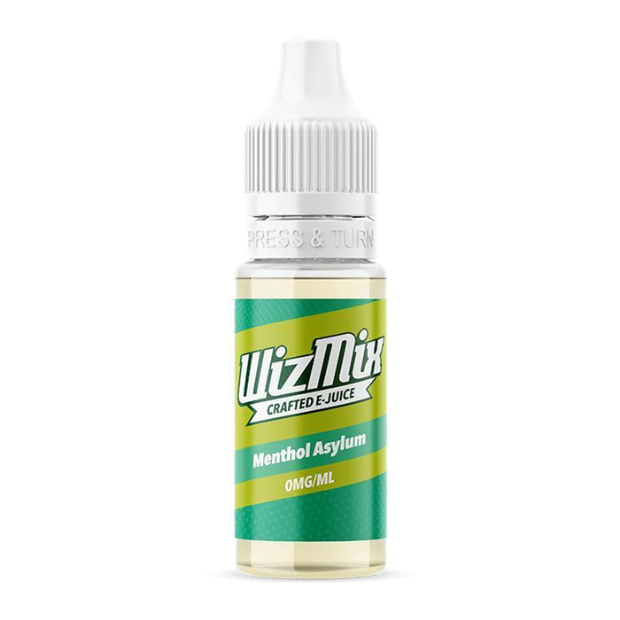 Menthol Asylum 10ml E-Liquid By Wizmix