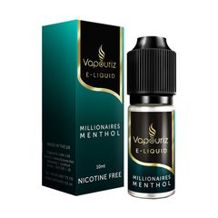 Millionaires Menthol 10ml E-Liquid By Vapouriz