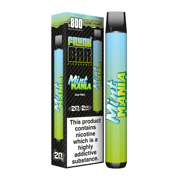 Frunk Bar 800 Puff Disposable Vape Pod Kit