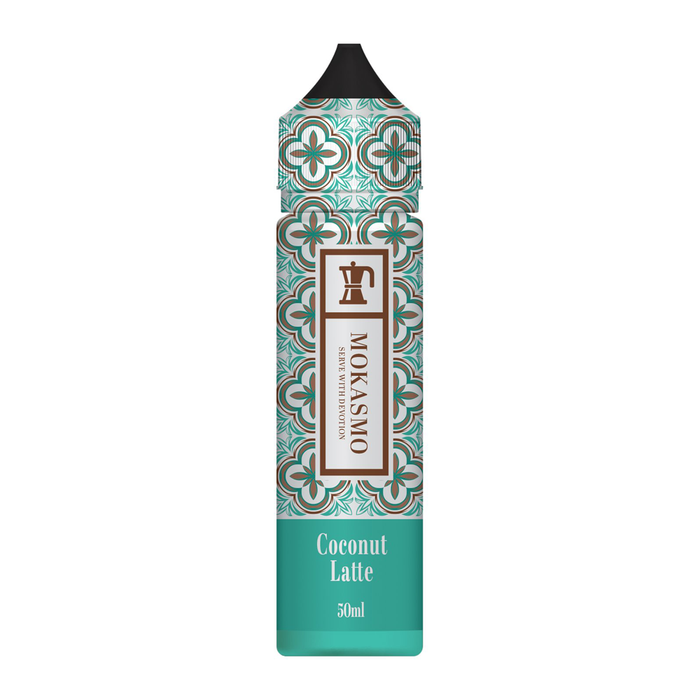 Coconut Latte 50ml Shortfill E-liquid By Zap Mokasmo