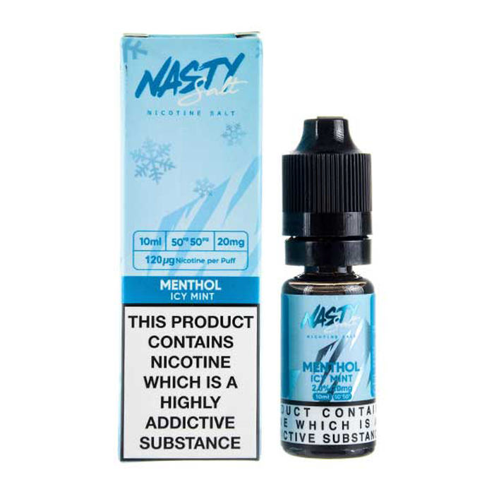 Menthol E-Liquid 10ml Nic Salt By Nasty Juice