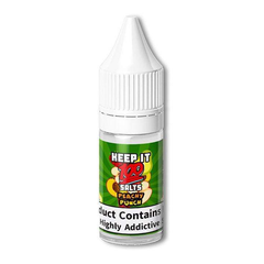 Peachy Punch 10ml Nic Salt E-Liquid by Keep It 100