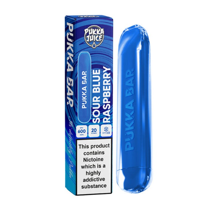 Pukka Bar 600 Puff Disposable Vape Nic Salt