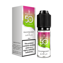 Raspberry & Apple 50/50 10ml E-Liquid By Vapouriz