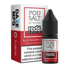 Blue Razapple 10ml Nicotine Salt E-Liquid by Fusion Pod Salt