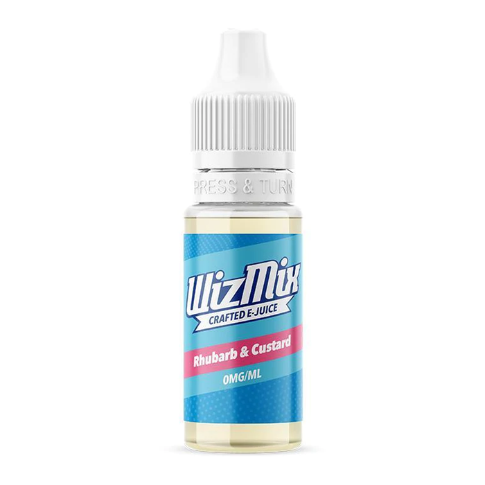Rhubarb & Custard 10ml E-Liquid By Wizmix