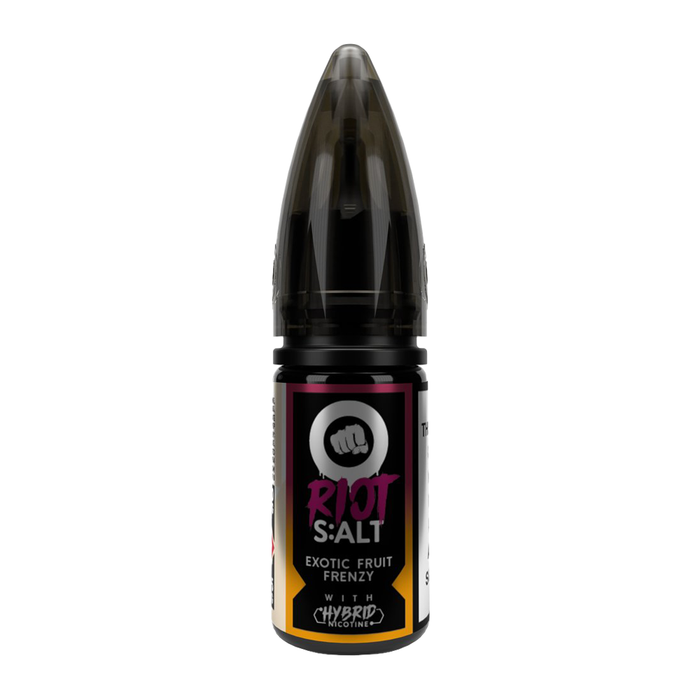 Exotic Fruit Frenzy Hybrid 10ml Nic Salt E-Liquid by Riot Squad