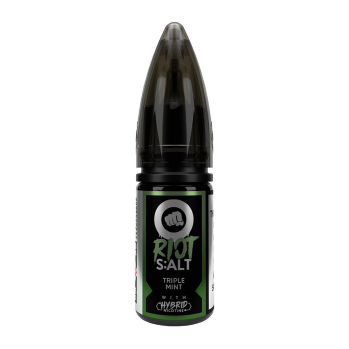 Triple Mint Hybrid 10ml Nic Salt E-Liquid by Riot Squad