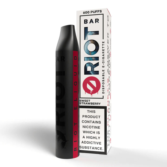 Riot Bar 600 puff Disposable Vape 2ML Nic Salt | Riot Squad
