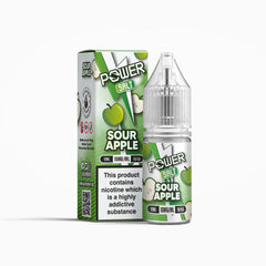 Sour Apple 10ml Nic Salt E-Liquid Juice N Power