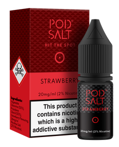 Strawberry 10ml Nicotine Salt E-Liquid by Core Pod Salt