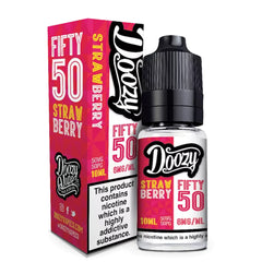 Strawberry Fifty 50 E-Liquid 10ml Nicotine by Doozy Vape