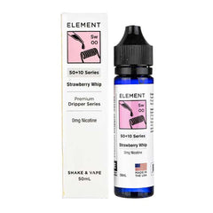 Strawberry Whip 50ml Shortfill E-Liquid By Element