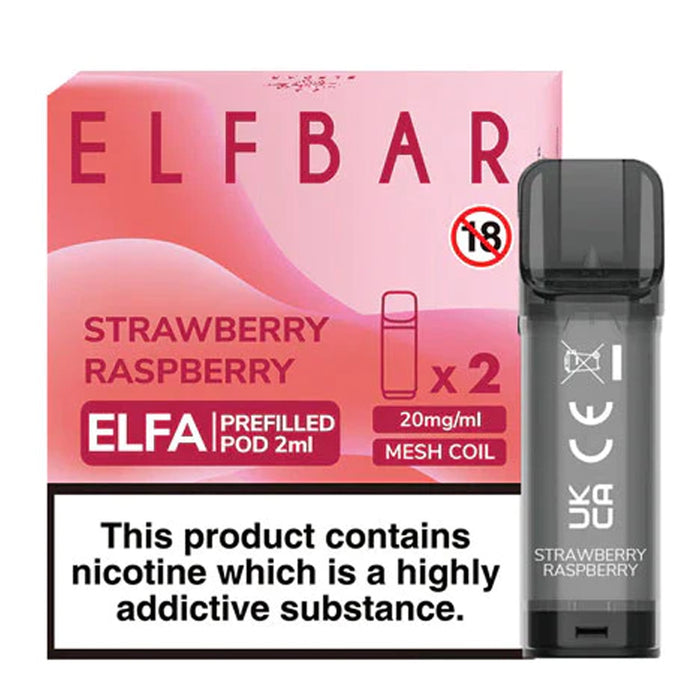 Elf Bar ELFA Pre-Filled E Liquid Pods - Nic Salt 2ml 20mg