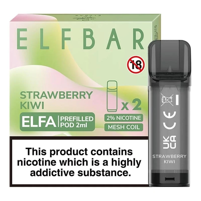 Elf Bar ELFA Pre-Filled E Liquid Pods - Nic Salt 2ml 20mg