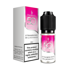 Strawberry Milkshake 50/50 10ml E-Liquid By Vapouriz