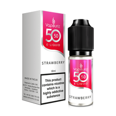 Strawberry 50/50 10ml E-Liquid By Vapouriz