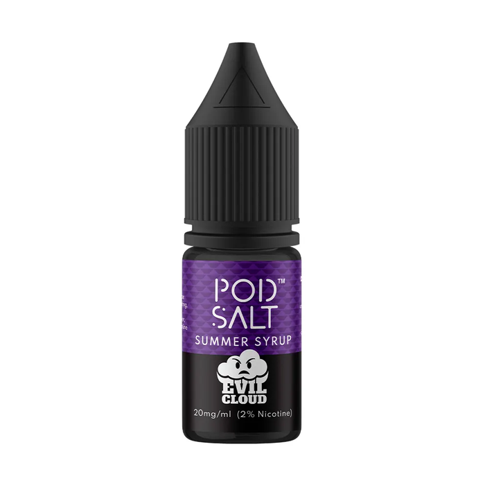 Summer Syrup 10ml Nicotine Salt E-Liquid by Fusion Pod Salt