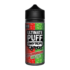 Strawberry Melon Candy Drops 100ml Shortfill E-Liquid by Ultimate Juice