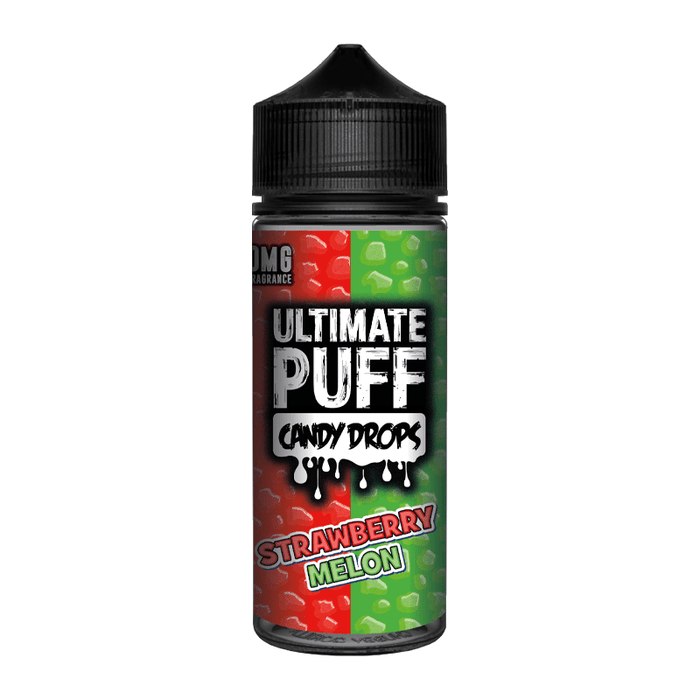 Strawberry Melon Candy Drops 100ml Shortfill E-Liquid by Ultimate Juice
