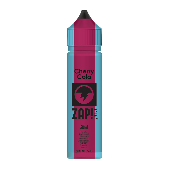 Cherry Cola 50ml Shortfill E-liquid By Zap! Vintage Cola