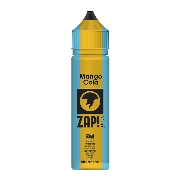 Mango Cola 50ml Shortfill E-liquid By Zap! Vintage Cola