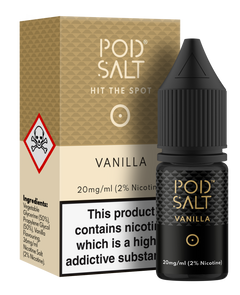 Vanilla 10ml Nicotine Salt E-Liquid by Core Pod Salt
