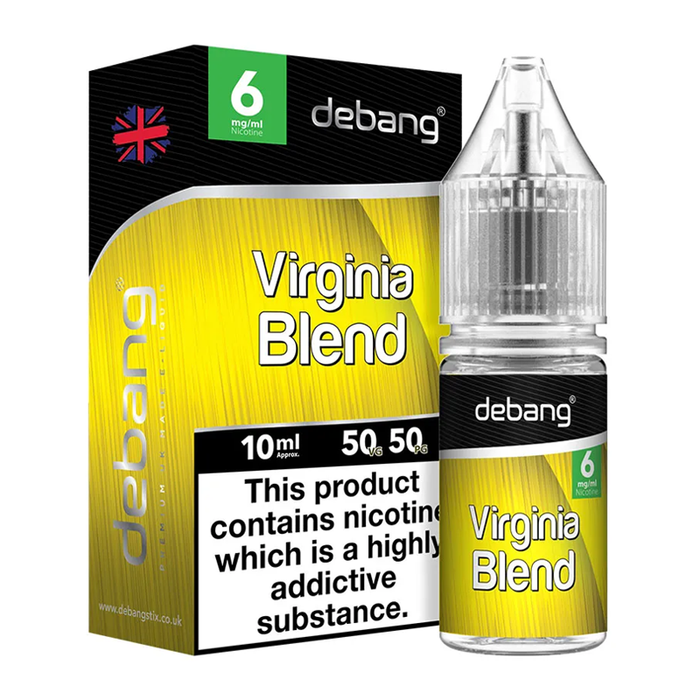 Virginia Blend 10ml E-Liquid By Debang