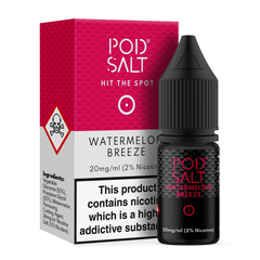 Watermelon Breeze 10ml Nicotine Salt E-Liquid by Core Pod Salt