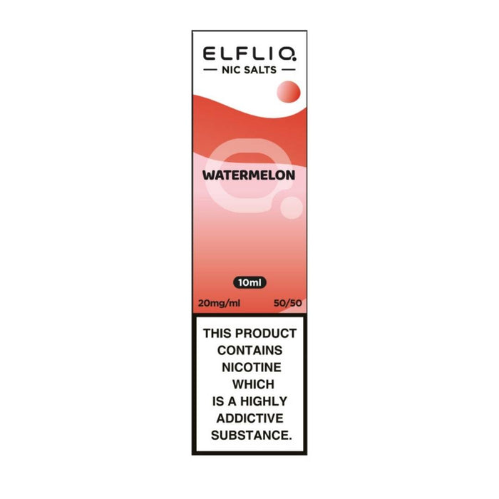 Watermelon 10ml Elfliq Nic Salt E-Liquid by Elf Bar